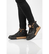 MARCOMEN Beyaz Hakiki Deri Bağcıklı Erkek Sneaker 152-18111 M (Siyah)