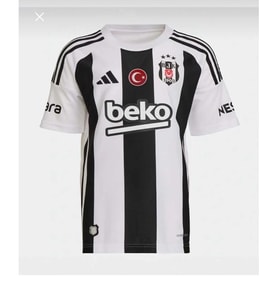 Beşiktaş Ev Sahibi Siyah-Beyaz Yetişkin  Forması (Anakonda Siyah-Beyaz)