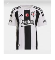 Beşiktaş Ev Sahibi Siyah-Beyaz Yetişkin  Forması (Anakonda Siyah-Beyaz)
