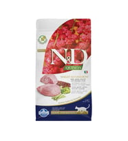 N&D Quinoa Weight Management  Kuzu Etli Light Yetişkin Kedi Maması 1.5 Kg (Renksiz)