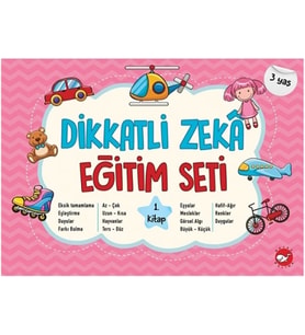 Dikkatli Zeka Eğitim Seti 1. Kitap- 3 Yaş