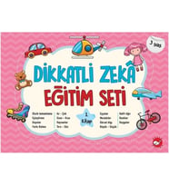 Dikkatli Zeka Eğitim Seti 1. Kitap- 3 Yaş