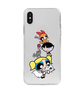 Iphone XSMAX Uyumlu Girls Tasarımlı Şeffaf Telefon Kılıfı
