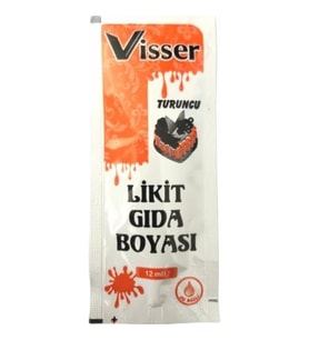 Visser Likit Gıda Boyası 12 ml x 4 ADET