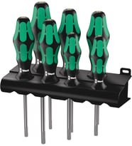 Wera Torx Hf Tornavida Seti Kraftform Plus 367/7 Tutma Fonksiyonlu + Raf, 7 Parça, 05223161001