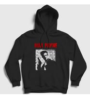 Presmono Unisex Siyah Max Payne Oyun Kapüşonlu Sweatshirt 448967tt