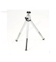 Metalik Renk Tripod 3 Yönlü Profesyonel Mini