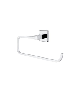 Kare Plus Kağıt Havluluk Paslanmaz SS 304 Krom Kaplama Banyo Mutfak Askısı