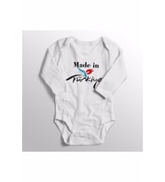 Made In Turkey Baskılı Bebek Zıbını