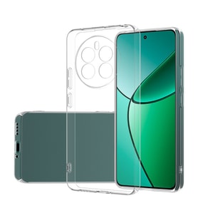Realme 12 Plus Uyumlu Kılıf Zore Süper Silikon Kapak (Şeffaf)