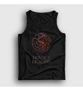Presmono Unisex Siyah Poster Targaryen House Of The Dragon Atlet 344523tt