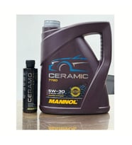 2025 5W30 Ceramic Katkılı Motor Yağı 5L ve Ceramo Ester 50.000 KM Kalıcı Ultra Performans Katkısı