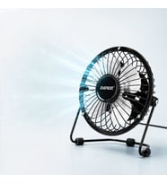 Masaüstü Mini USB Fan - Metal Gövdeli - Ultra Sessiz