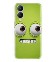 Vivo Y17s Kılıf Resimli Desenli Silikon Platinium Series Green 1832