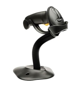 ZEBRA LS2208 (LS2208-SR20007R-UR ) 1D KABLOLU USB SİYAH BARKOD OKUYUCU + STAND