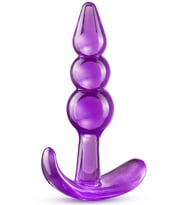Fastieshop Boğumlu T  Plug Mor 9 cm