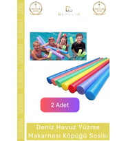 #YüzmeKöpüğü Pratik Katlanabilir Havuz Yüzme Makarnası Köpüğü Sosisi - 2 Adet