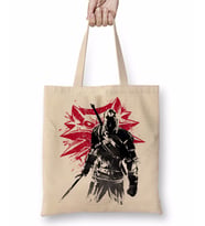 The Witcher Wolf Silhouette Bez Çanta Uzun Saplı