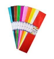 Lino Lüx Krapon Kağıdı (50x200 cm) 10'lu Paket 10 RENK 
