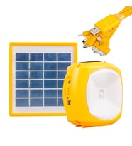 Powermaster Pm-33399 Taşınabilir Şarjlı Solar Işıldak Aydınlatma Seti Kamp Aydınlatması Işıldak El Feneri