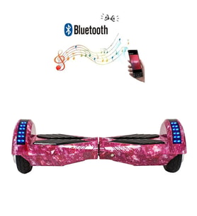 CityMate Smart Balance Elektrikli Kaykay Hoverboard 8.5 inch Akıllı Denge Ledli Bluetooth Hoparlörlü D13