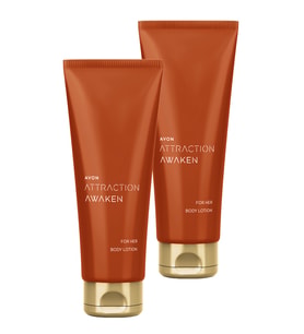 Attraction Awaken Kadın Vücut Losyonu 125 Ml. İkili Set