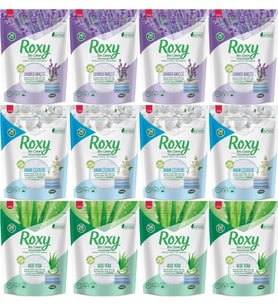 Dalan Roxy Bio Clean Matik Sabun Tozu 800GR Karma 12 Li Set (Lavanta/Bahar/Aloe Vera) (312 Yıkama)
