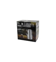 FİLİNTA ORTA BOY ÇELİK ÇAYDANLIK SETİ ÇİFT KAPAKLI RENKLİ BAKALİT KULP ÜST DEMLİK: 1.25LT - ALT SULUK: 2.25LT KENDİNDEN SÜZGEÇLİ (5343)