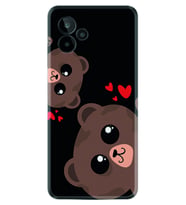 General Mobile GM 24 Pro Kılıf Silikon Desen Özel Seri Love Animals 1780