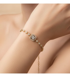 XUPİNG JEWELRY BAGET ZİRKON TAŞLI  BİLEKLİK