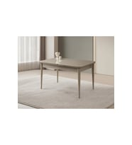 Hg Cappicino Ortadan Açılır Büyüyen Yemek Masası 80x130cm SADECE MASA FİYATIDIR