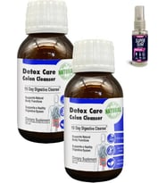 Detox Care Destek Şurubu 50 ml x 2 Adet+Super Slım