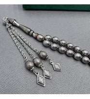 Muhammed Barış Sanatı 8,8x10,8mm Özel Nakkaş İşçilikli Kuka Tespih