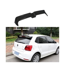vvw polo 6r 2009.2014 plastk parlak siyah boyalı spoiler