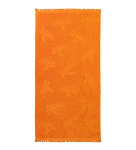 Minima / %100 Pamuk Plaj Havlusu 90 X 170 Cm.yaz Koleksiyonu (Oranj)