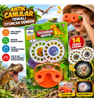 Antik Canlılar Temalı Oyuncak Dürbün Dinozor Keşif ve Macera Oyuncağı MB7204