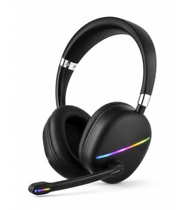 Mikrofonlu Bluetooth Kulak Üstü Kulaklık Rgb Aydınlatmalı Type-c Şarjlı