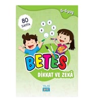 TALAS ÇOCUK YAYINLARI OKUL ÖNCEASİ 5-6 YAŞ, BETES DİKKAT VE ZEKÂ