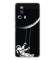 Xiaomi Mi 13 Lite Kılıf Resimli Desenli Silikon Platinium Series Astronot 519