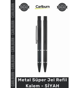 #RefilKalem Kurumsal Promosyon Lüks Ofis Kırtasiye Kalite Yazı Metal Süper Jel Refil Kalem SİYAH