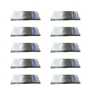 Metalize Kraft Kese Kağıdı - Küçük Boy - 10 x 30 Cm. - 20 Adetlik 10 Paket