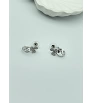 Vip Silver Çiçek Küpe - 25-vip92