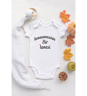 Özel Tasarım Anneannesinin Birtanesi Bebek Body Anneanne Bebek Badi Zıbın