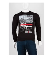 Tokyo Unisex Pamuklu Slim Fit Sweatshirt Medium (Karışık)