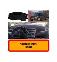 Peugeot 301 2012 Ön Gögüs / Panel / Torpido Korumasi / Kilifi / Halisi / Koruyucu / Örtüsü