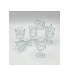 Star Glass 6lı Kahve Yanı Su Bardağı