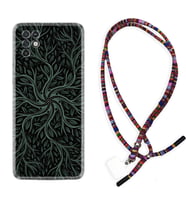 INFINIX Note 11 Pro Note 10 Hot 9 Play Kılıf Boyun Asklı Rasta Silikon Sarmaşıklar 1675