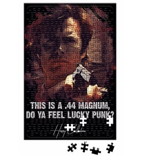 Dirty Harry Do Ya Feel Lucky Punk Puzzle 240 Parça Yapboz