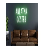 ANLATMA GÖSTER Yazılı Neon Tabela