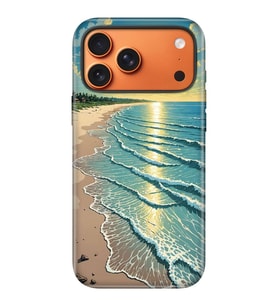 iPhone 17 Pro Max Uyumlu Kılıf Lansman İçi Kadife Temalı Desenli Silikon Jamaica